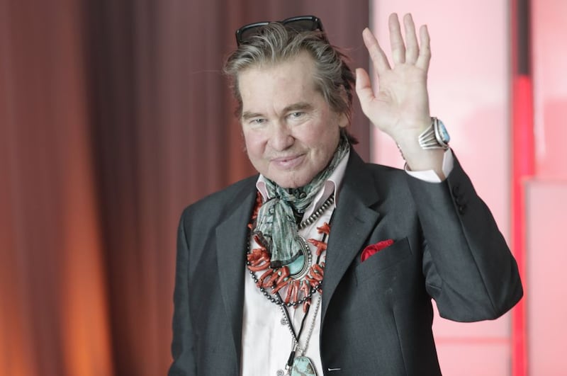 Actor Val Kilmer visits the United Nations headquarters in New York City, New York to promote the 17 Sustainable Development Goals (SDGs) initiative, July 20, 2019.