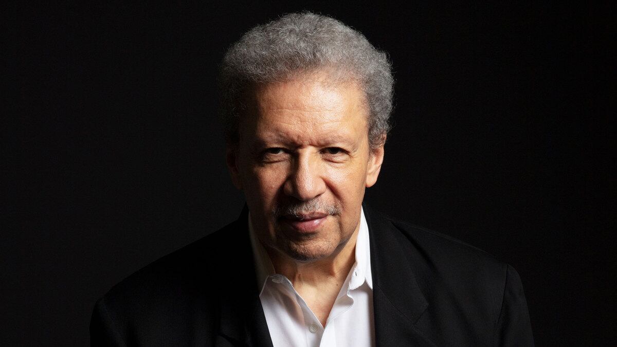 A portrait photograph of composer Anthony Davis.