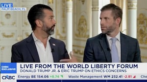 Eric Trump and Donald Trump Jr.