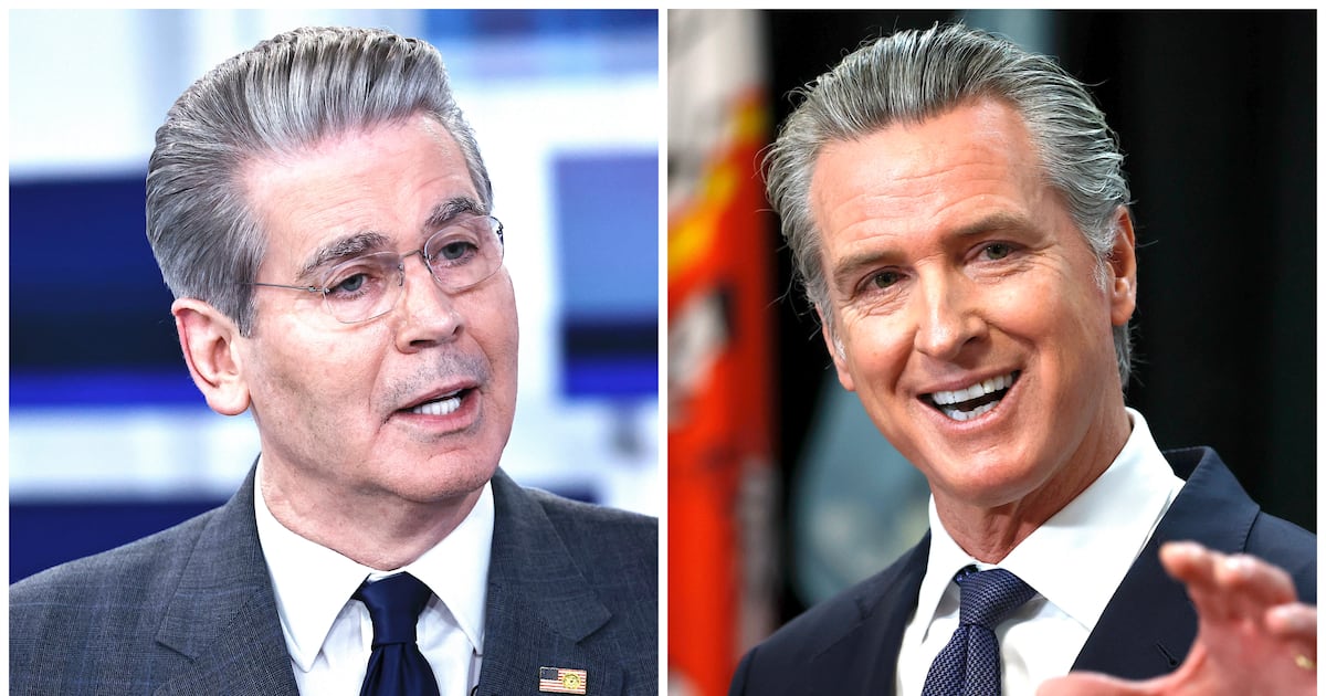 Trump Goon Loses It at Newsom for Making Fun of His ‘Smug’ Speech