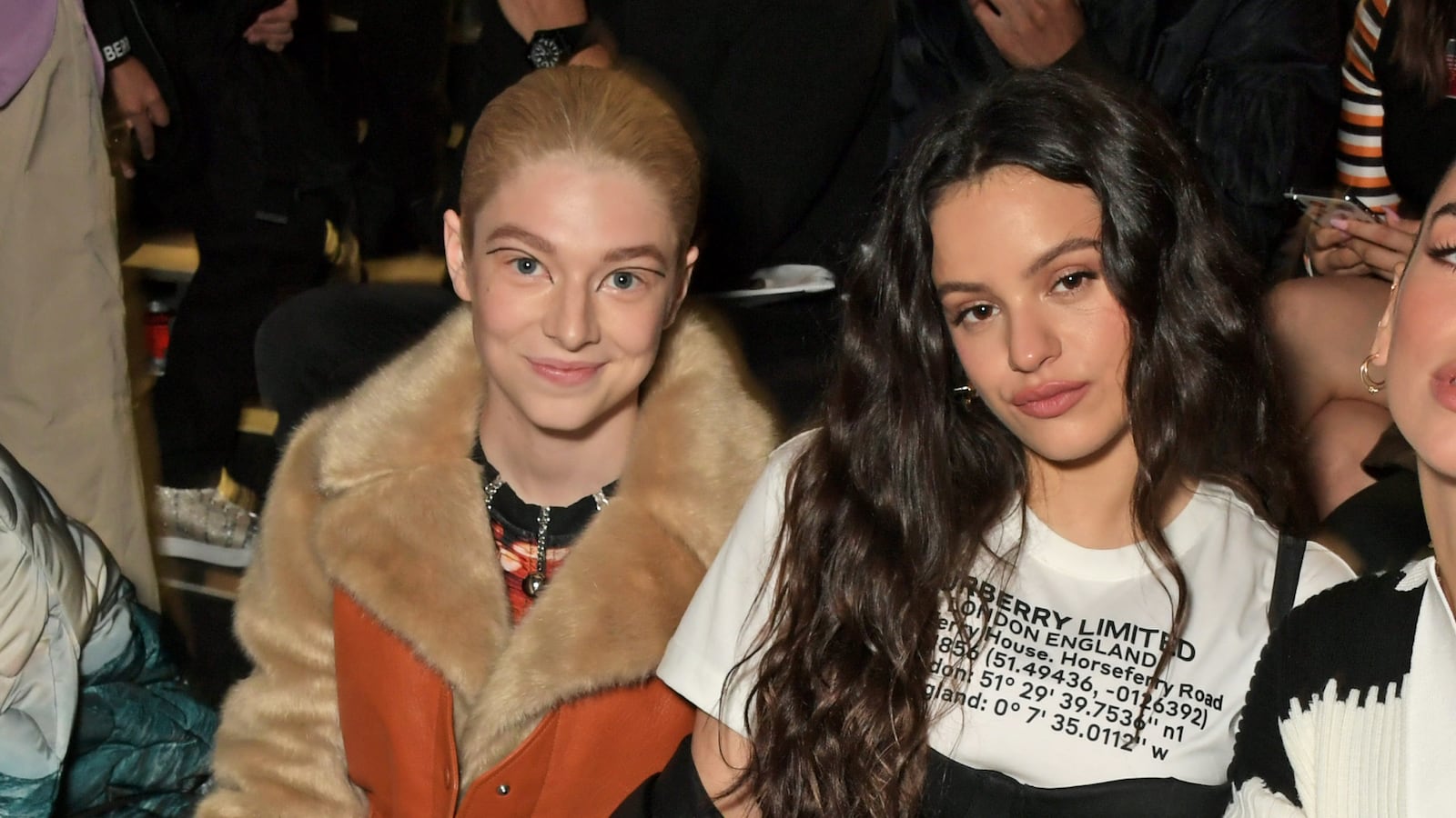 Brent Faiyaz, Hunter Schafer, Rosalia and Dua Lipa