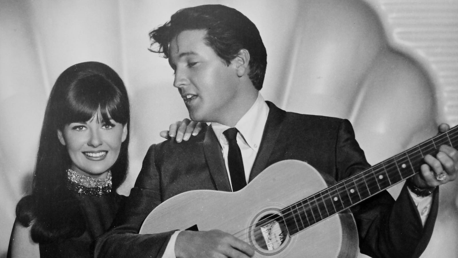 Shelley Fabares and Elvis Presley in "Clambake" in 1967.