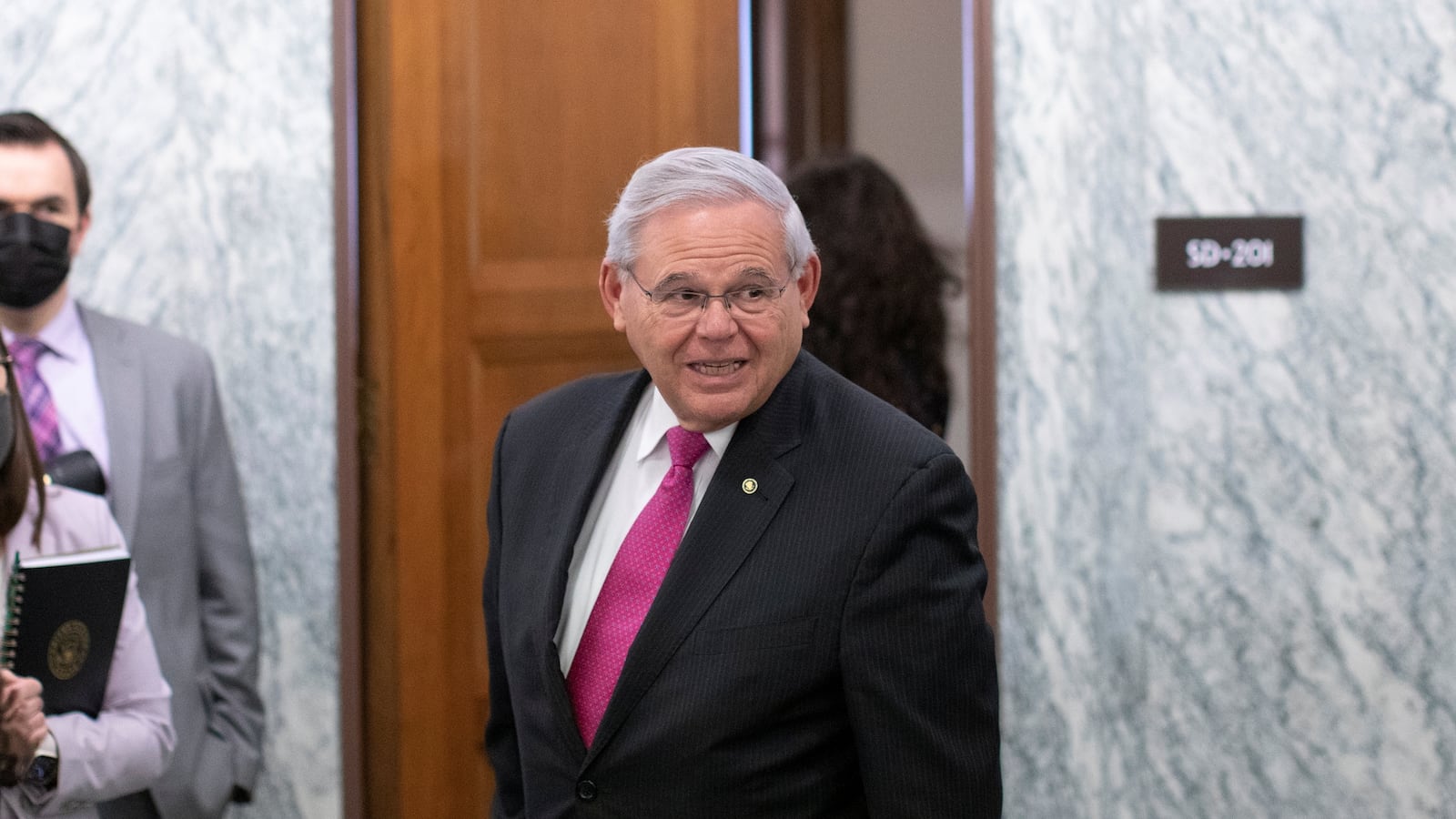 U.S. Senator Bob Menendez.