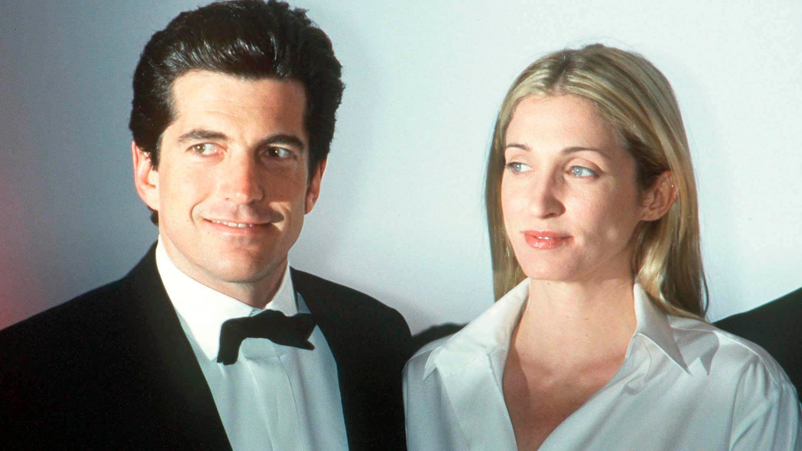 John Kennedy Jr And Carolyn Bessette At "Brite Nite Whitney" Fundraising Gala At The Whitney Museum Of American Art in 1999.