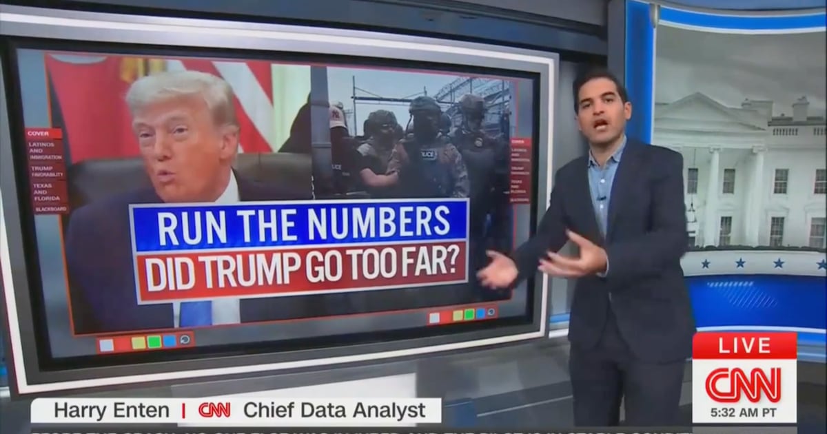 Cnn Data Guru Harry Enten Reveals Trump Has Lost Latino Voters Going Into Midterm Elections