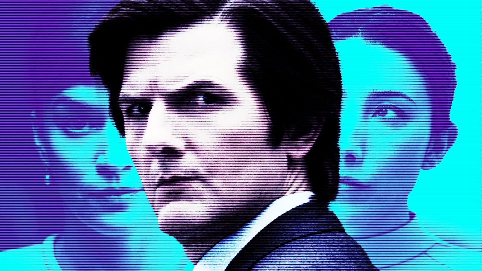 Britt Lower, Adam Scott and Dichen Lachman in "Severance" Season 2.