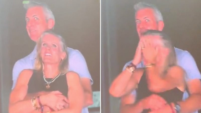 Astronomer CEO Andrew Byron and Kristin Cabot, who is Astronomer’s “Chief People Officer.”