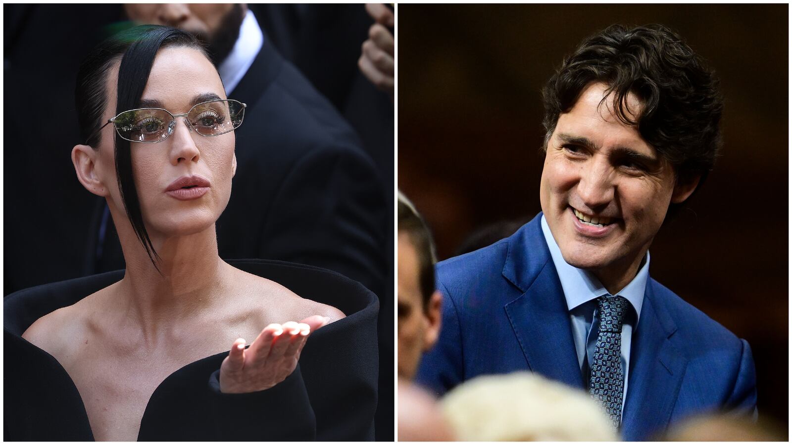 Katy Perry and Justin Trudeau