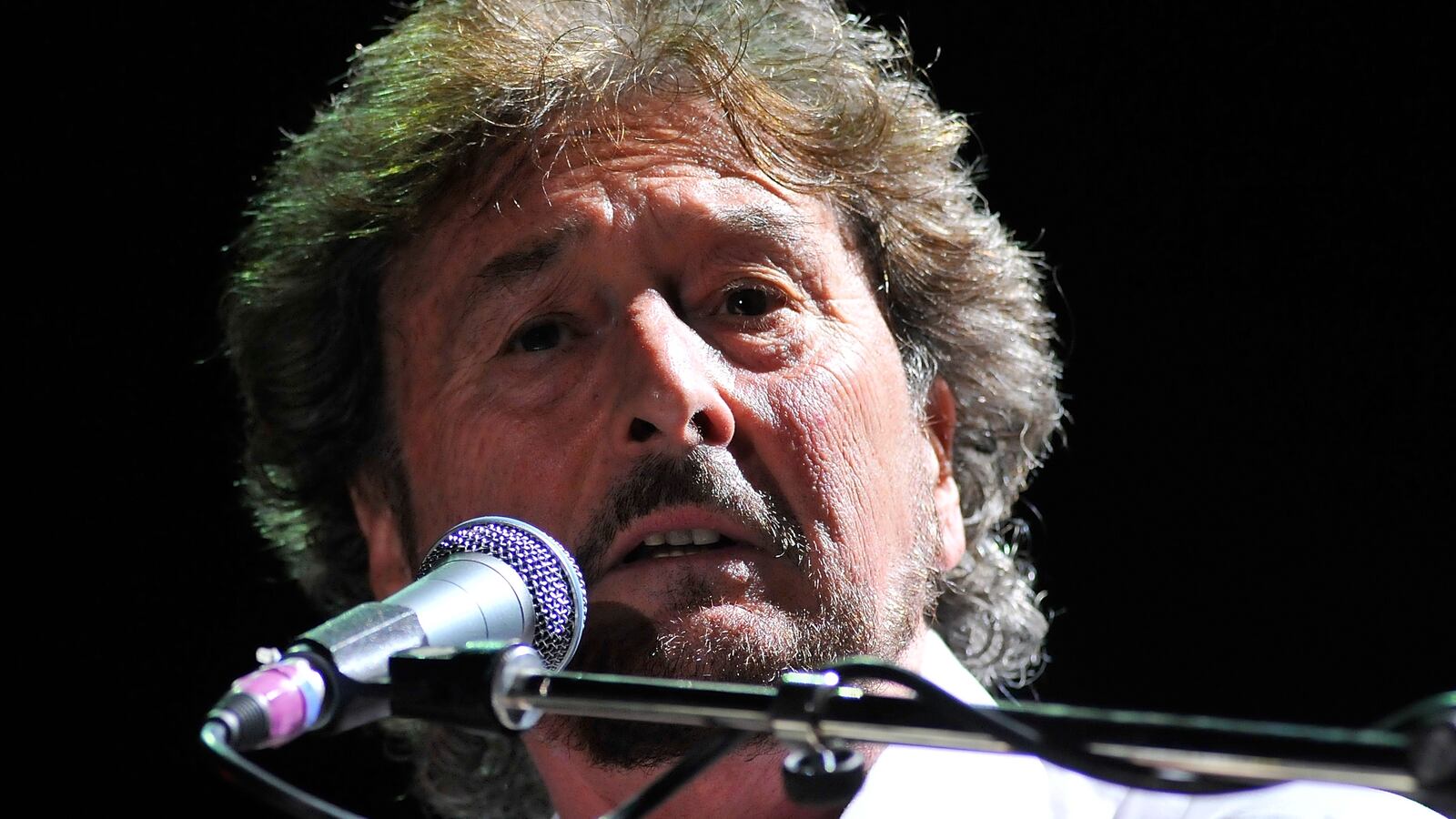 Rick Davies of Supertramp performs in concert at the Palau Sant Jordi on September 18, 2010 in Barcelona, Spain. (Photo by Robert Marquardt/Getty