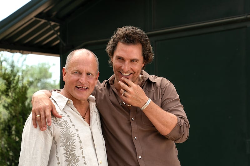 Woody Harrelson and Matthew McConaughey.