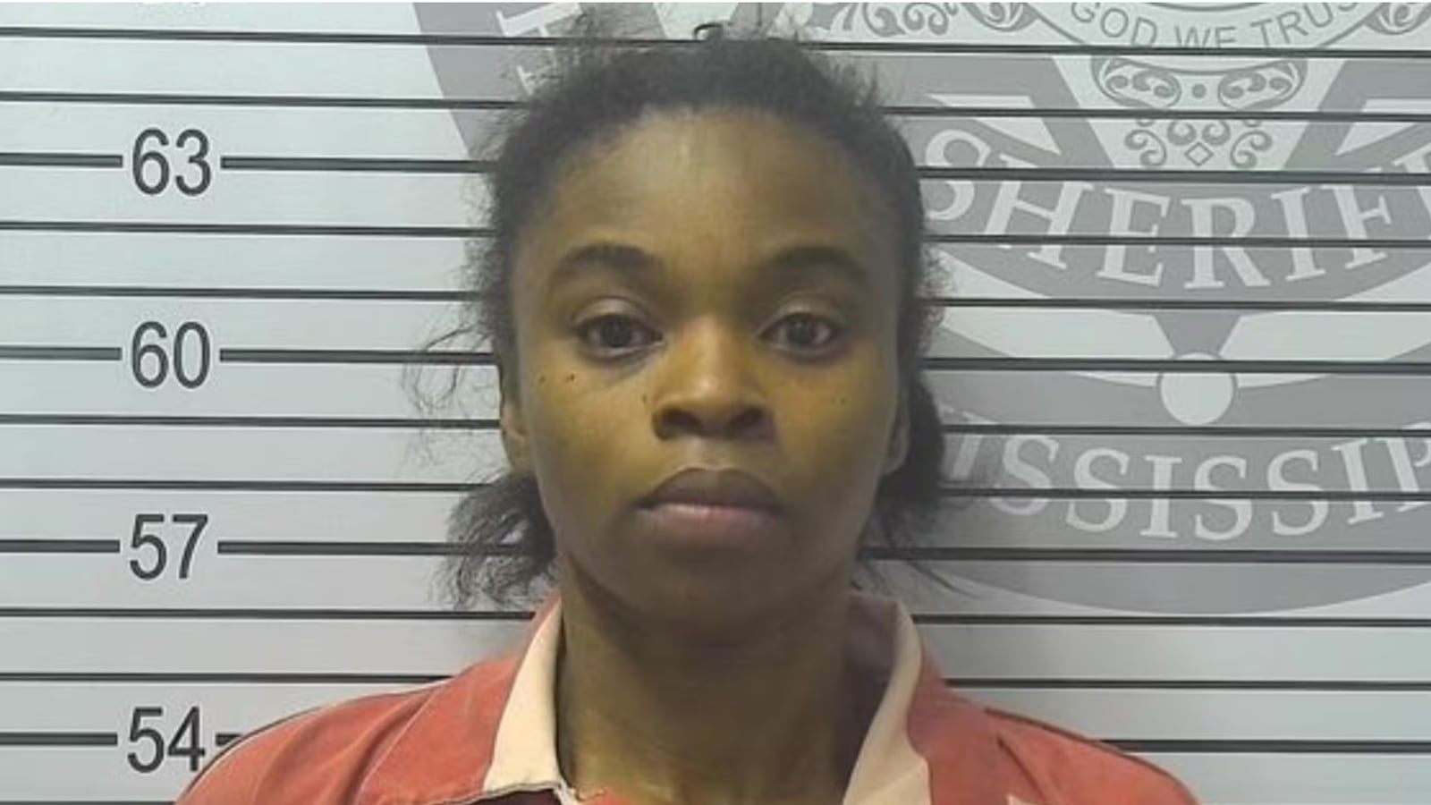 Jessinya Faye Ezell, 34, was remanded on a $100,000 bond in Harrison County jail.