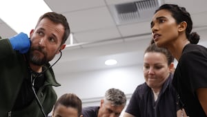 Noah Wyle and the cast of 'The Pitt'