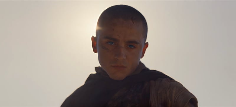 Timothée Chalamet in "Dune: Part Three"
