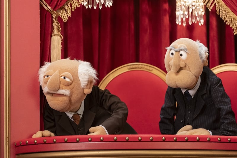 Waldorf and Statler.
