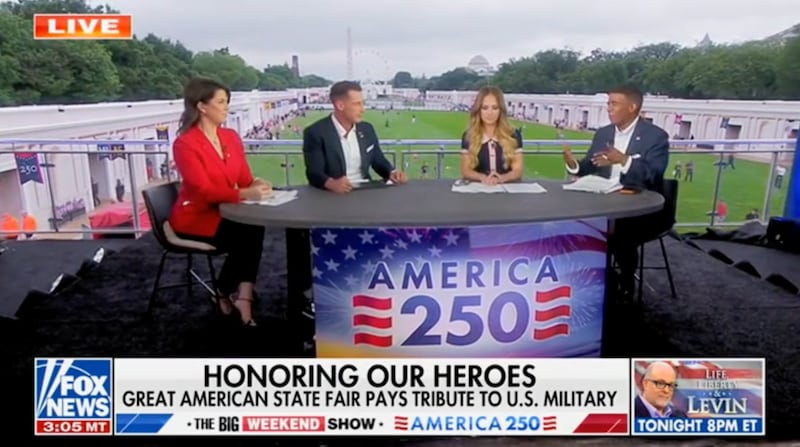 Fox News defend audience size at State Fair.
