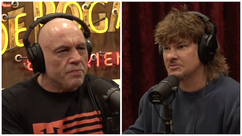 Joe Rogan and Theo Von on "Joe Rogan Experience"