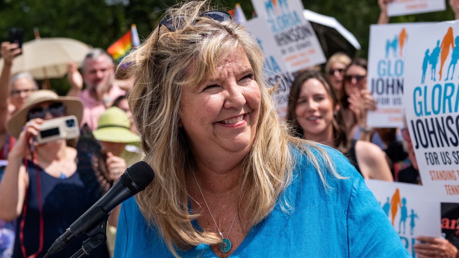 Democratic Tennessee State Representative Gloria Johnson