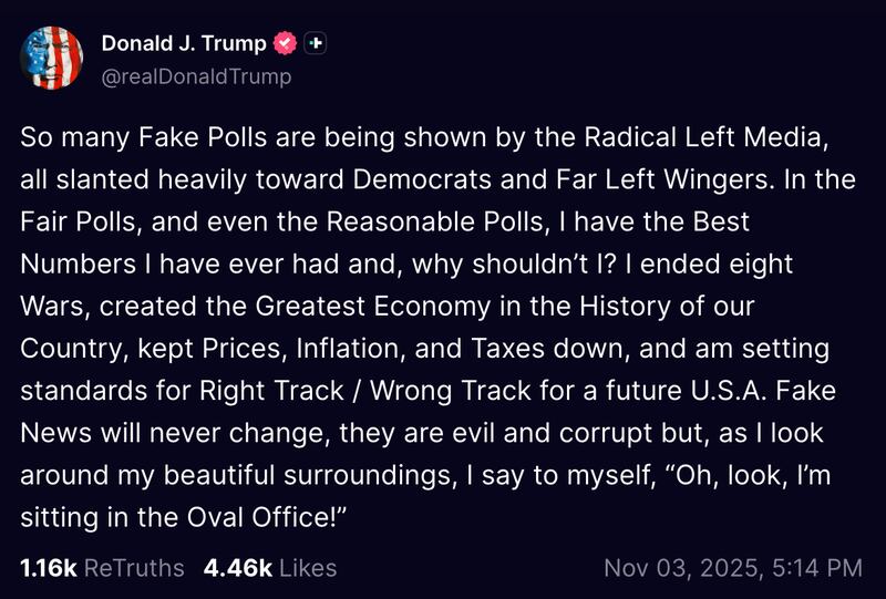 Donald Trump Truth Social