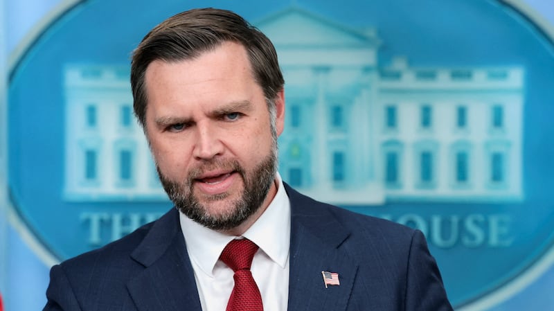 U.S. Vice President JD Vance holds a press briefing, the first since Karoline Leavitt stepped down as press secretary, at the White House, in Washington, D.C., U.S., September 3, 2026. REUTERS/Jonathan Ernst