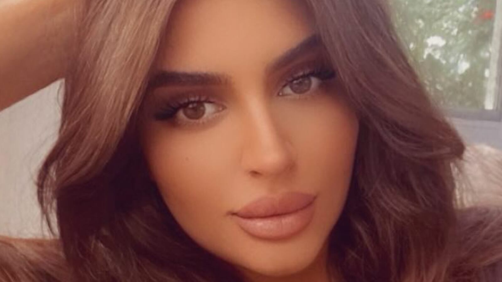 Sheikha Mahra bint Mohammed bin Rashid Al Maktoum in a selfie on her Instagram.
