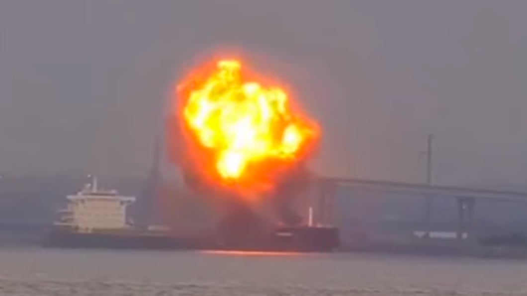 An explosion rips through Baltimore