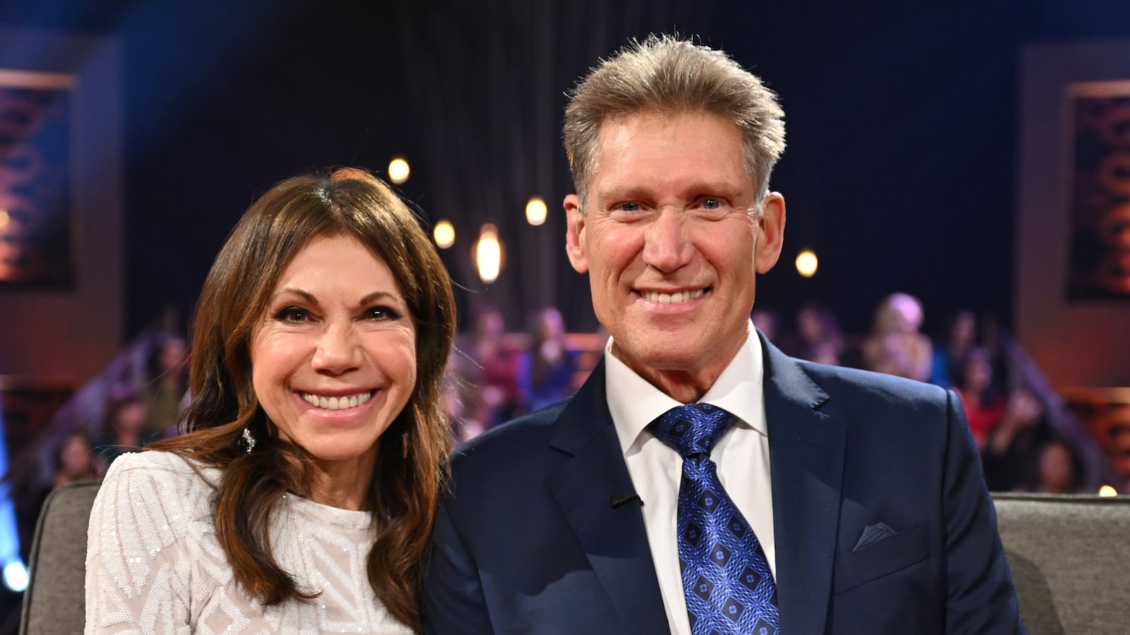 THE GOLDEN BACHELOR - "Finale and After the Final Rose (108)" - After an incredible season of love stories, Jesse Palmer hosts as the emotional conclusion of Gerry Turner's journey plays out in front of a live studio audience and he's joined by his final two women for the first time since filming. THURSDAY, NOV. 30 (8:00-10:06 p.m. EST) on ABC. Gerry Turner and Theresa Nist pictured.