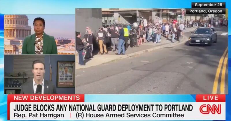 Pat Harrigan is interviewed on CNN