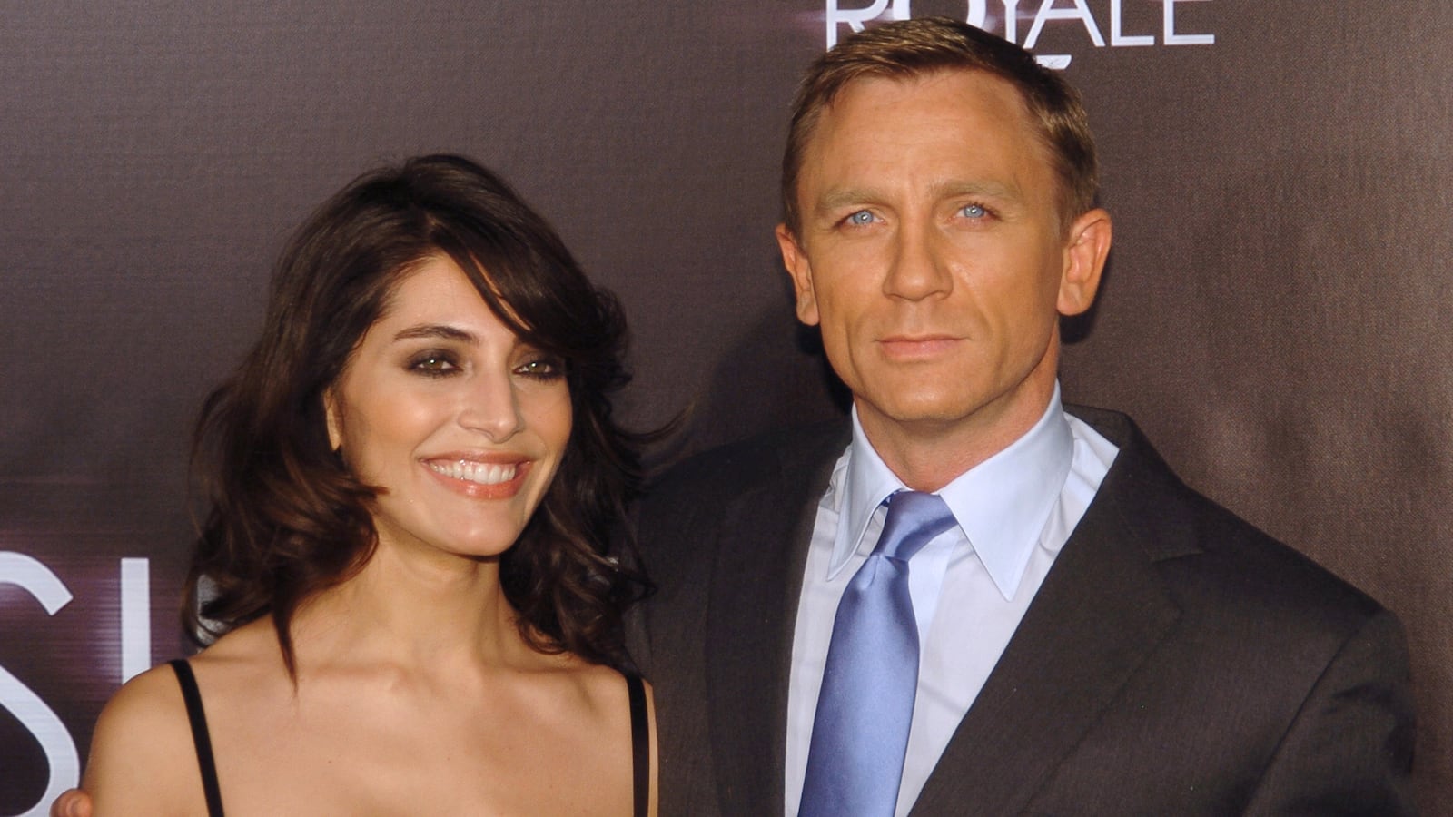 Caterina Murino and Daniel Craig for "Casino Royale"