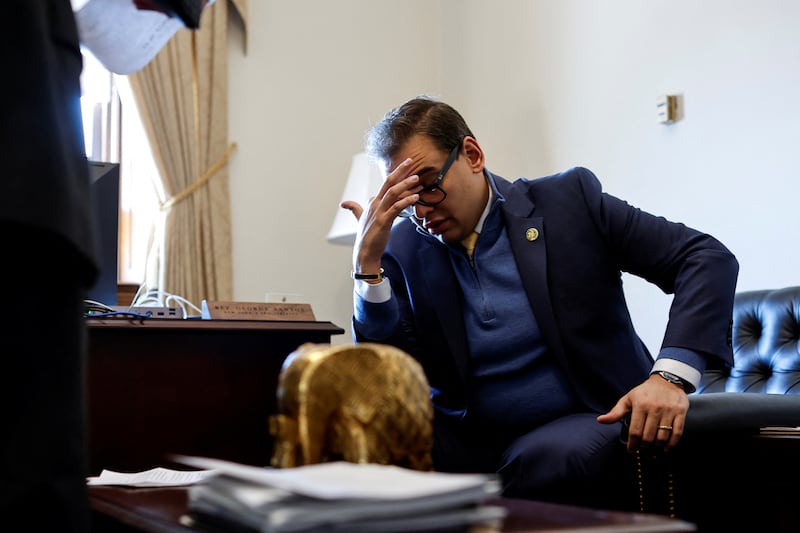 Santos was expelled from Congress in late 2023.
