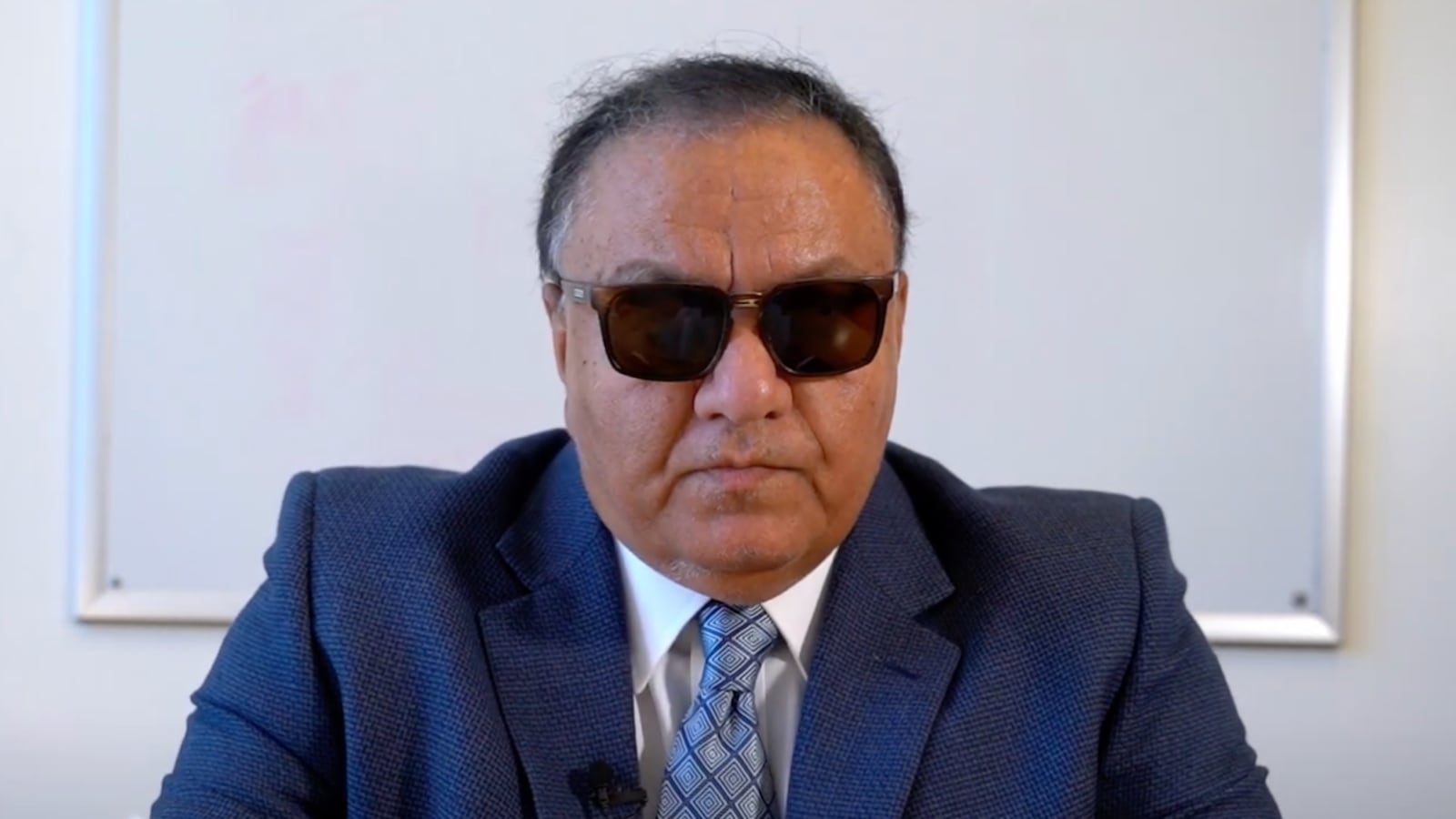 A photo of accused Iranian agent Lotfolah Kaveh Afrasiabi.