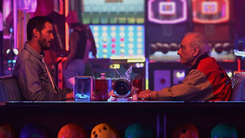 Keanu Reeves and Martin Scorsese