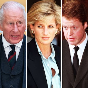 King Charles, Princess Diana and Charles Spencer