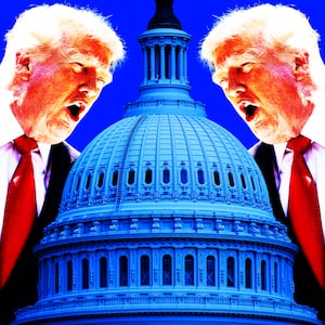 Donald Trump photo illustration