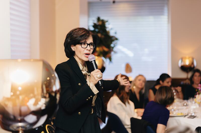Jami Floyd speaks during the Power 100 luncheon at Marea in New York City on November 4, 2025.