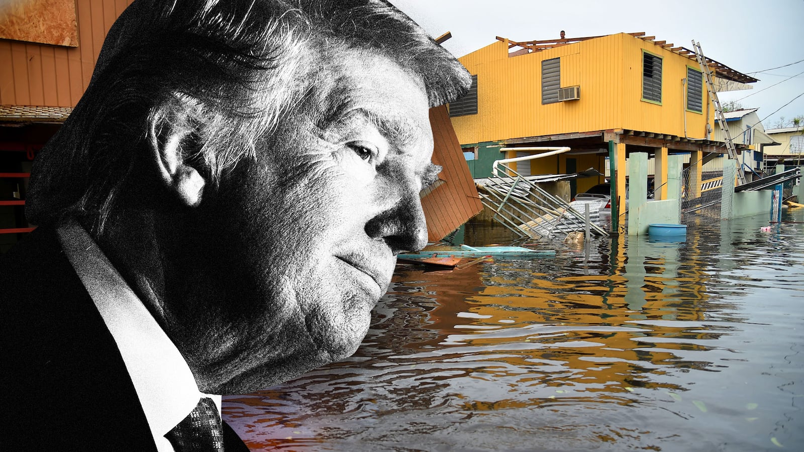 Puerto Ricans as President Trump Arrives: ‘Come See for Yourself the Devastation’