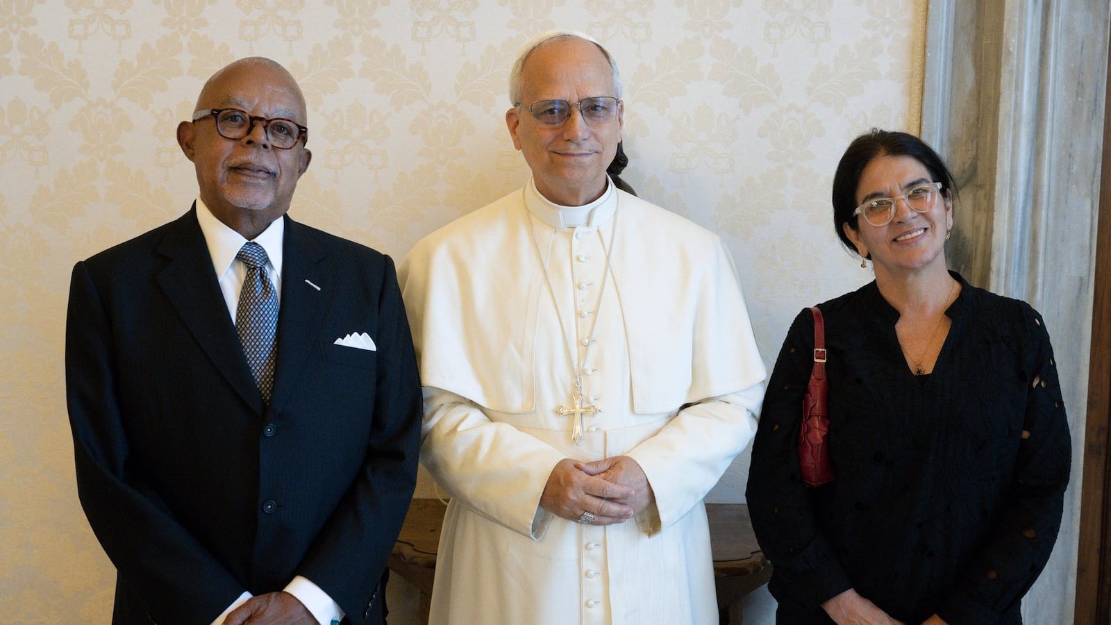 Henry Louis Gates Jr., who hosts ‘Finding Your Roots’ on PBS, has since visited the Vatican alongside his wife, the historian Dr. Marial Iglesias Utset, to present the American Pope with a physical copy of his lineage.