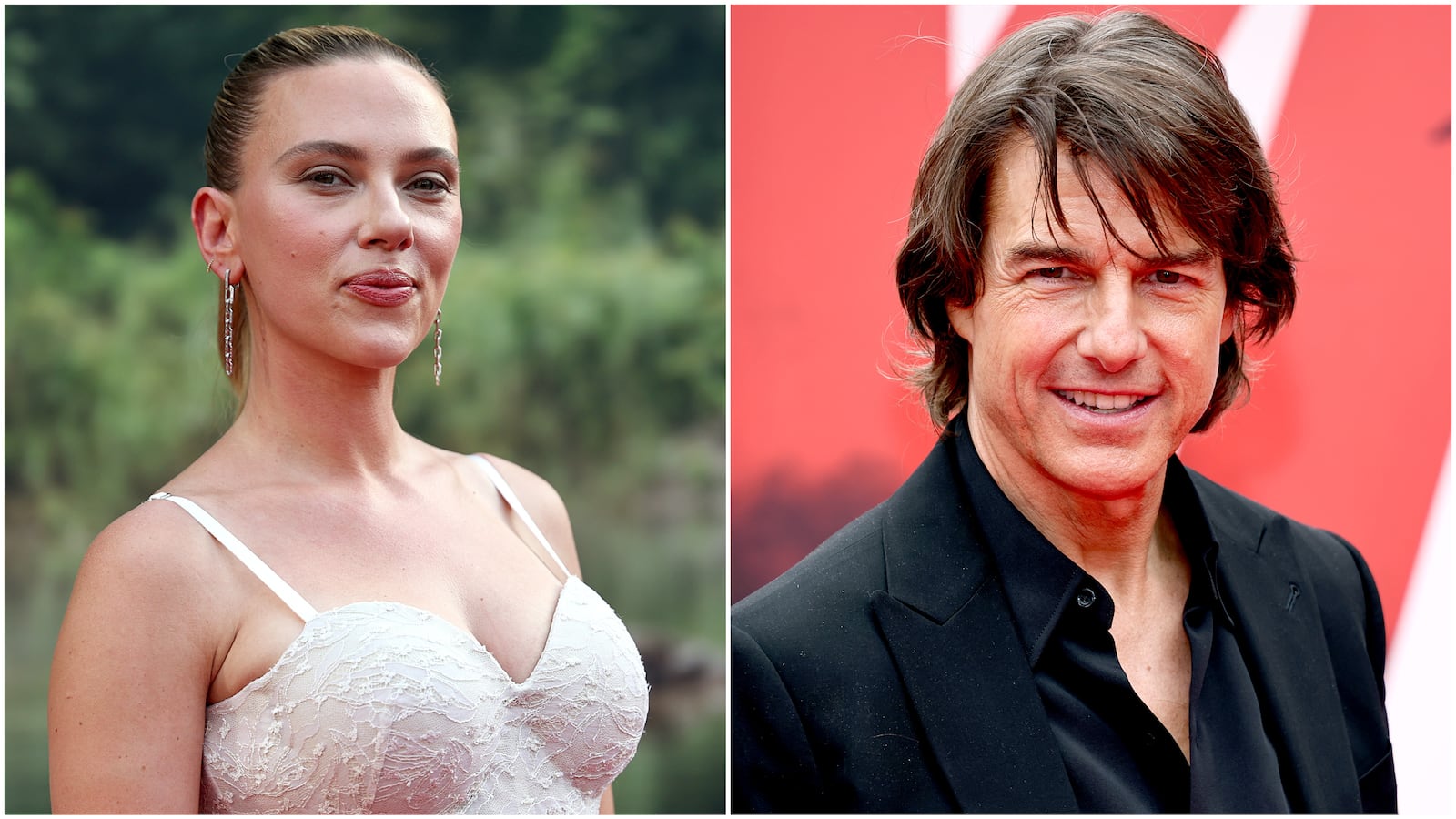 Scarlett Johansson and Tom Cruise