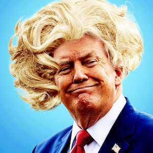 Trump's new hairdo