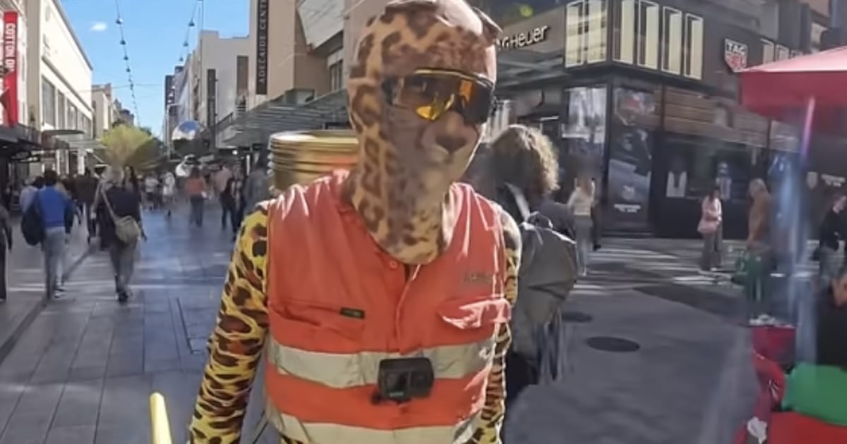 Man Completes 4,000 Mile Walk Dressed as a Cat