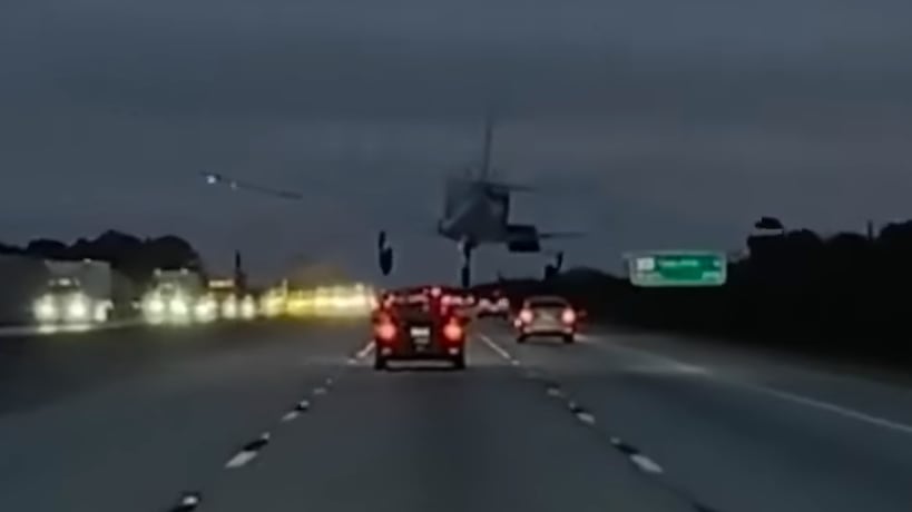 WESH 2 Highway plane crash