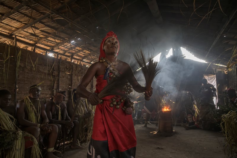 The iboga shrub, where the drug comes from, has been used in ceremonies in Gabon for centuries. Those who consume it have an altered consciousness, and it induces visions, enabling them to communicate with the spirits in the eyes of the Gabonese.