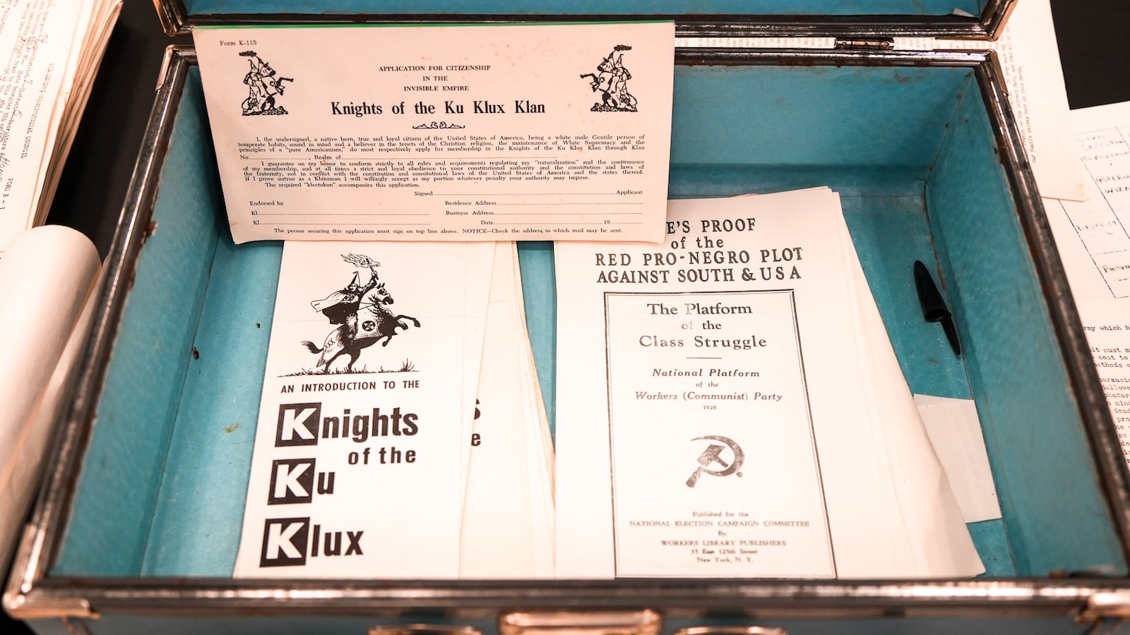 1960s KKK Ku Klux Klan materials