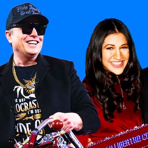 Elon Musk, Katie Miller, Stephen Miller