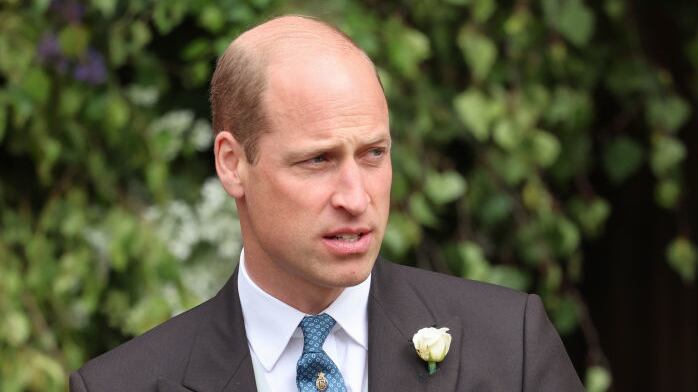 Prince William at the wedding ceremony of Hugh Grosvenor, Duke of Westminster and Olivia Henson.