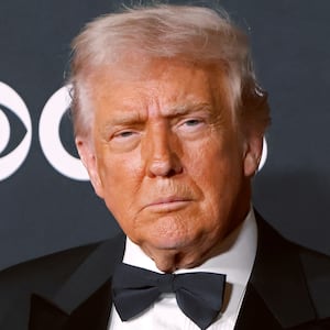 President of the United States Donald J. Trump attends the 2025 Kennedy Center Honors at The Kennedy Center on December 07, 2025 in Washington, DC.