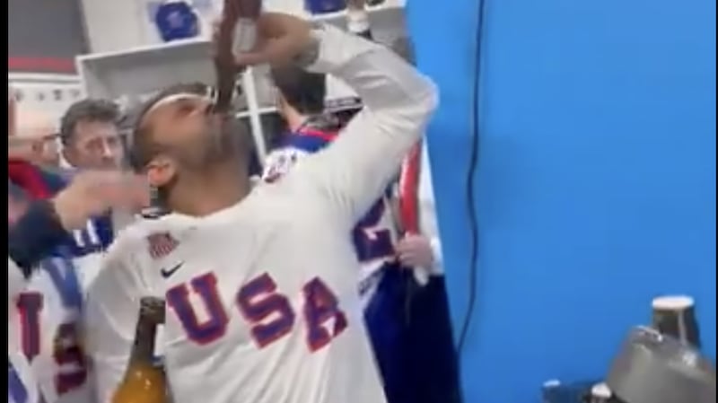 FBI director Kash Patel quaffing beer at the Winter Olympics as investigators appear to have made zero progress on the case of 84-year-old Nancy Guthrie who has now been missing for more than 3 weeks.