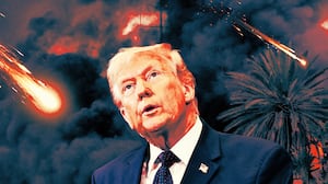 Donald Trump's gut feelings about the Iran War.