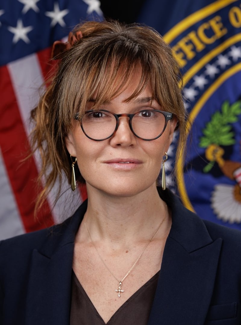 Amaryllis Fox Kennedy informed colleagues earlier this month that she would be resigning from two of her top intelligence positions in the Trump administration.