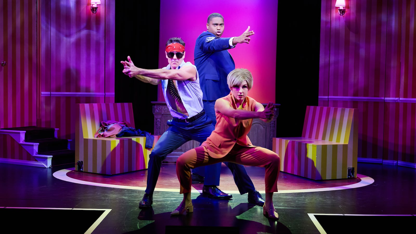 Chad Doreck as Joe Biden, T.J. Wilkins as Barack, Jenna Pastuszek as Hillary Clinton