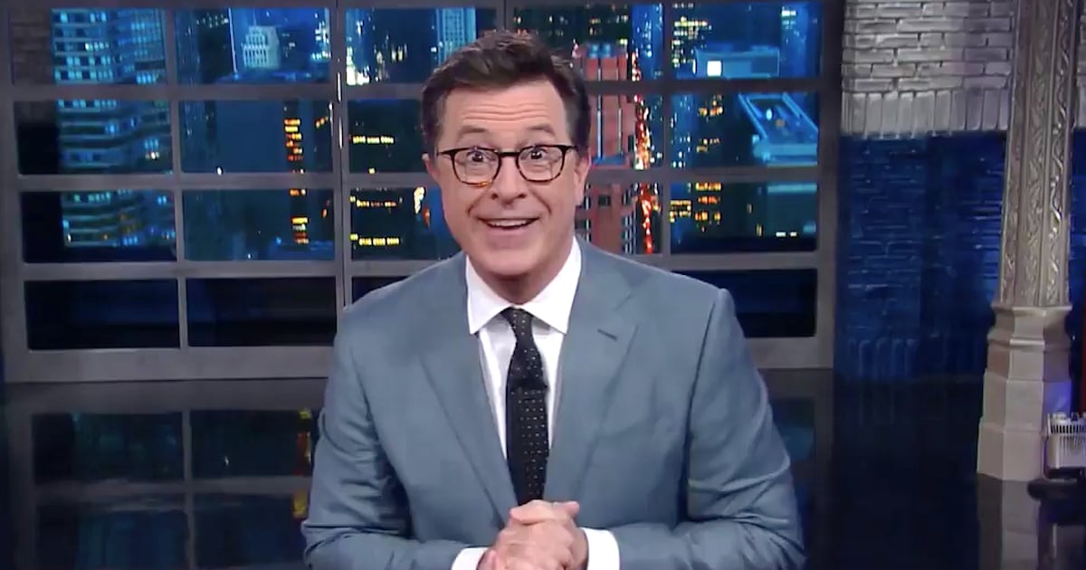 Stephen Colbert Destroys Trump’s ‘Adorable’ Chocolate Cake Interview